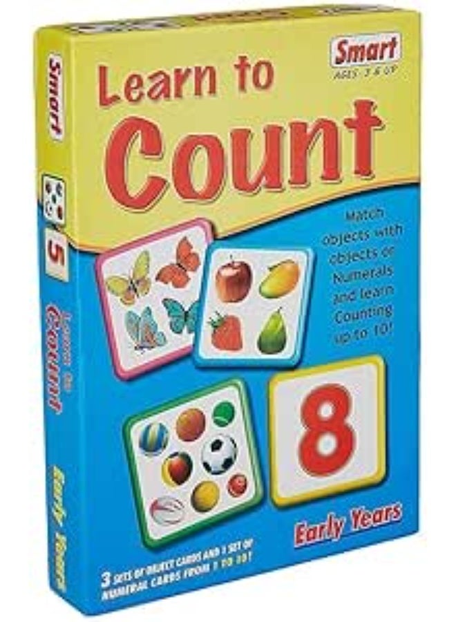 Smart Learn to Count Educational Toy for Toddlers to Learn Numbers, Colors, Shapes & Early Math - Image 1