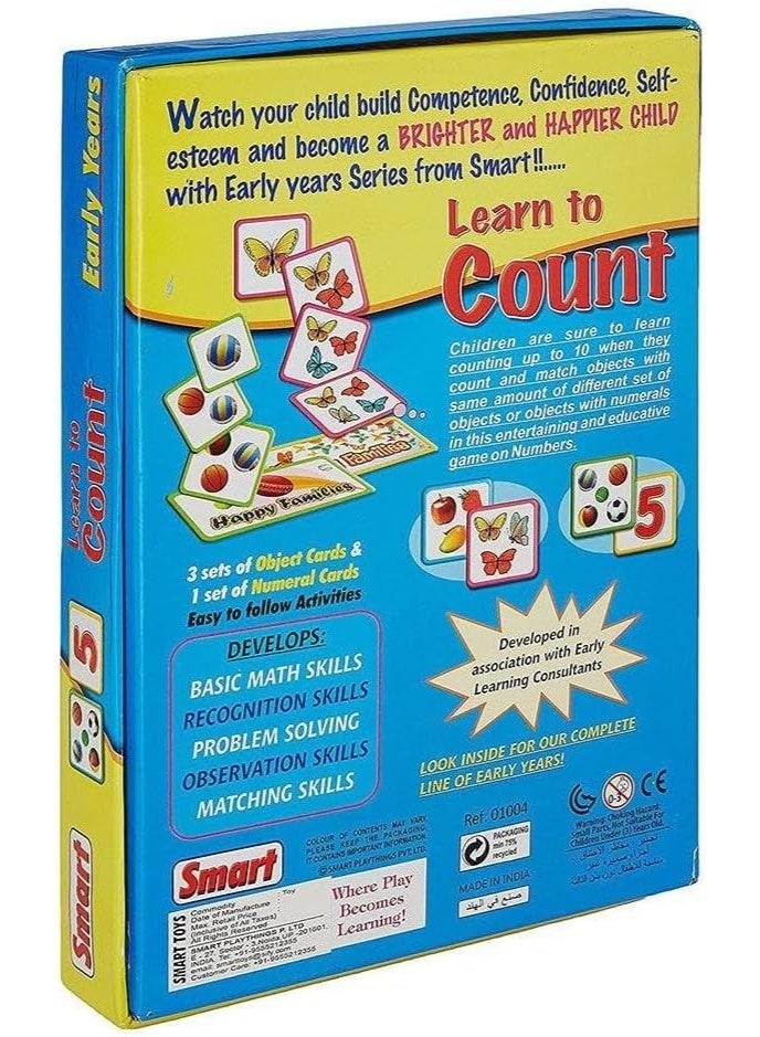 Smart Learn to Count Educational Toy for Toddlers to Learn Numbers, Colors, Shapes & Early Math - Image 4