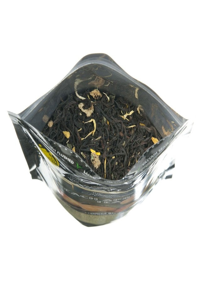 Metropolitan Tea عبوة شاي متروبوليتان ديسكفري السائب، بنكهة الخوخ والمشمش، أسود، 100 غرام - Image 4