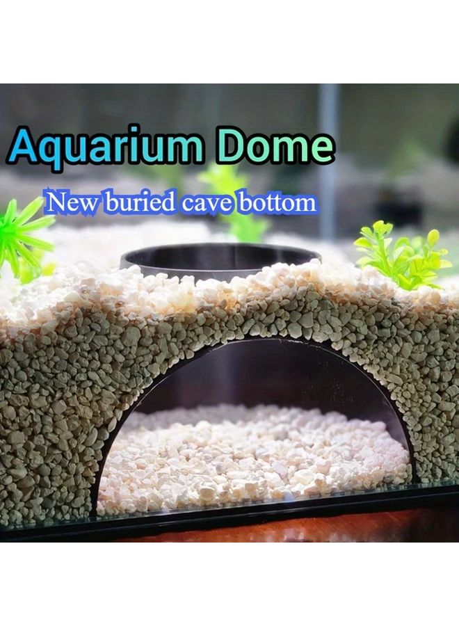 White 3D Printed Aquarium Decor Landscape for Fish and Reptile Habitat Underwater Enhancement - Image 2