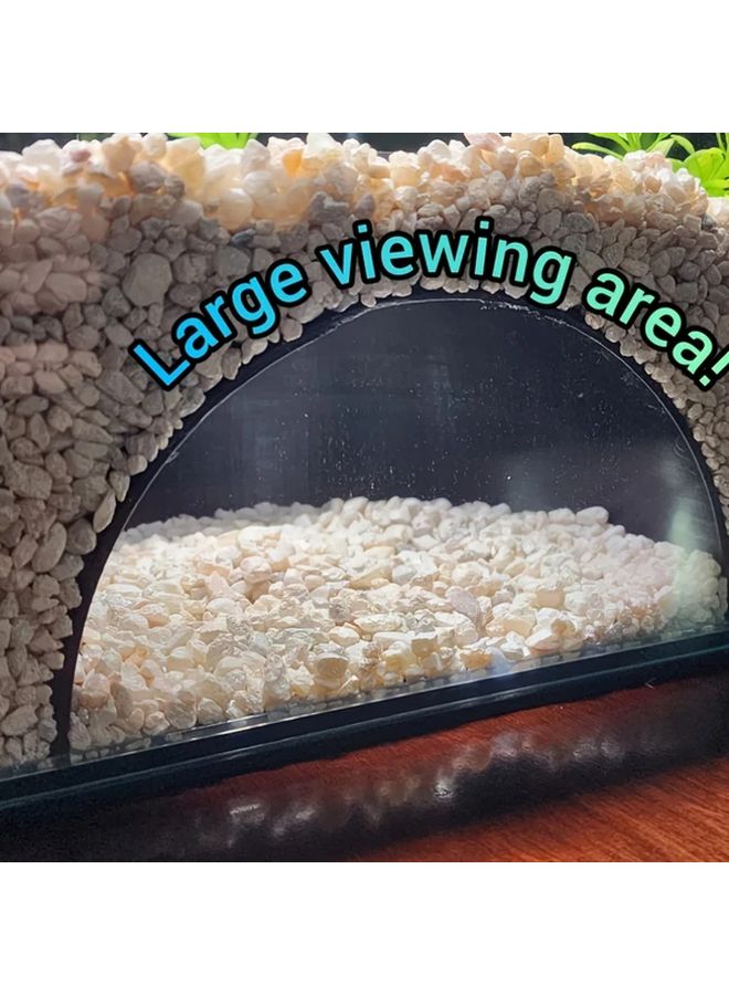 White 3D Printed Aquarium Decor Landscape for Fish and Reptile Habitat Underwater Enhancement - Image 4