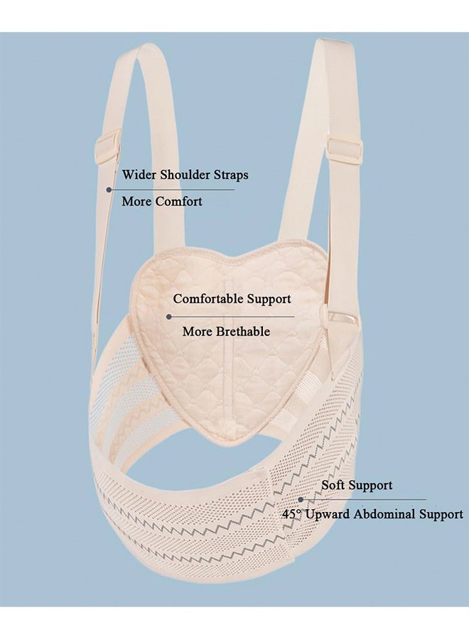 Generic Maternity Belly Band Pregnancy Support Belt Breathable Abdominal Binder Back Support for Pregnant Women  - Image 3