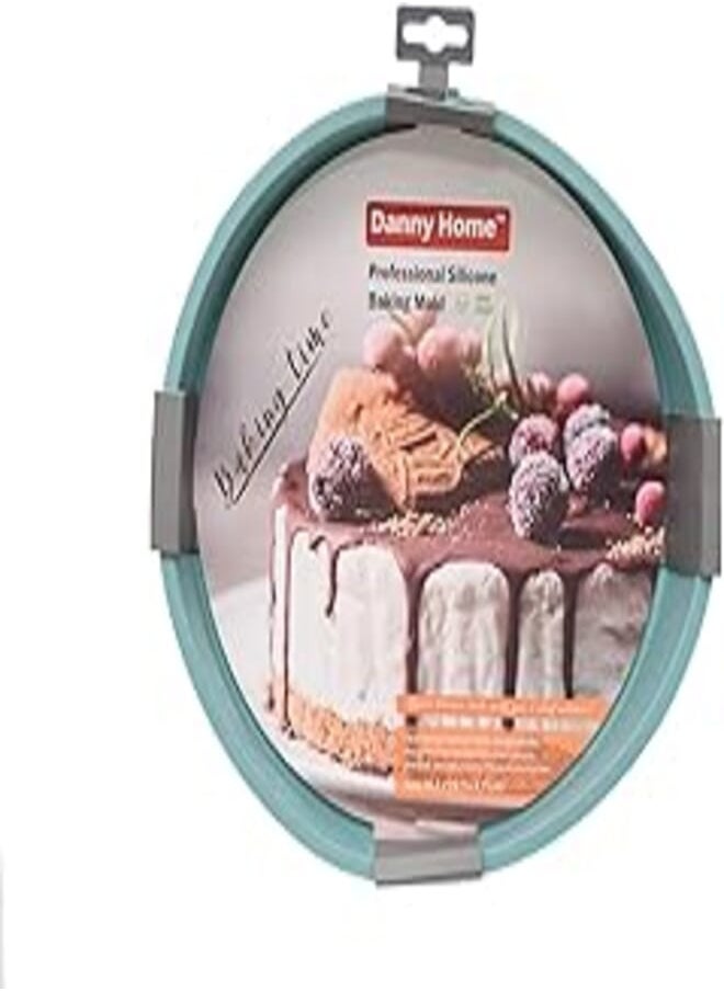 Danny Home - Danny Home DH3423 High Quality Silicone Non-Stick Baking Mold 28.3 * 28.3 * 4.7 cm - Multi Color - Image 1