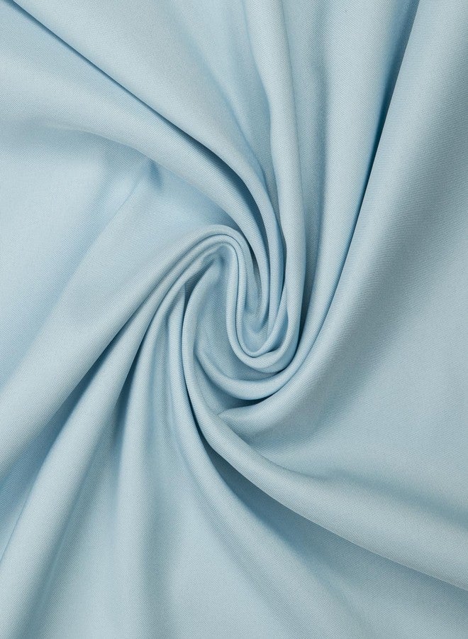 Gee Di Moda Rectangle Tablecloth - 60 x 84 Inch - Baby Blue Rectangular Table Cloth for 5 Foot Table in Washable Polyester - Great for Buffet Table, Parties, Holiday Dinner, Wedding & More - Image 4