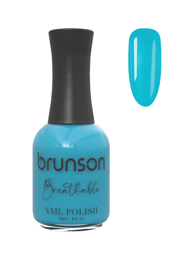 Breathable Nail Polish Halal nail polish Wudu friendly Quick-Dry Vegan long lasting but easy peel off   18ml BH223