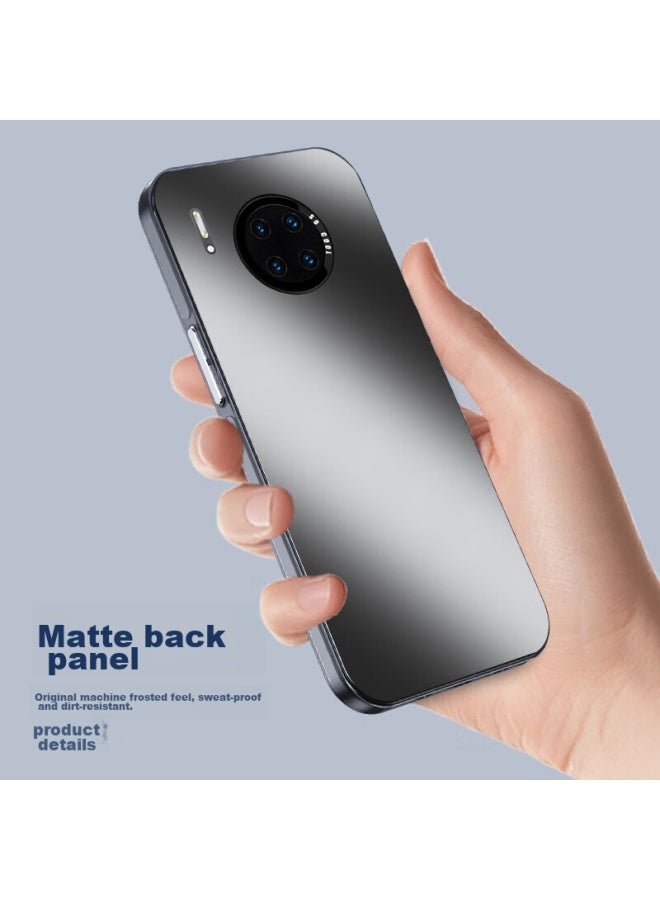 Hotfire Huawei Mate30 Phone Case, Huawei Mate30 Protective Cover, Frosted Full Coverage Ultra-thin Shockproof Anti-fingerprint Case For Men And Women - Deep Sea Blue - Image 5