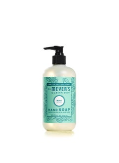 Mrs. Meyer's Clean Day MRS. MEYER'S CLEAN DAY Hand Soap, Made with Essential Oils, Biodegradable Formula, Limited Edition Mint, 12.5 fl. oz 
