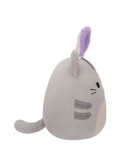 Squishmallows 7.5 inch Tally the Grey Cat , Officially Licensed Kellytoy Plush Toy, Colorful Soft Toy, Gift for Kids, Girls & Boys Washable Squishy Stuff Toy Multicolor All Age  - Image 3