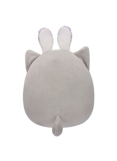 Squishmallows 7.5 inch Tally the Grey Cat , Officially Licensed Kellytoy Plush Toy, Colorful Soft Toy, Gift for Kids, Girls & Boys Washable Squishy Stuff Toy Multicolor All Age  - Image 4