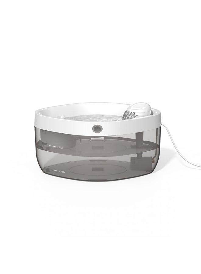 Milano 7L Automatic Pet Water Fountain for Dogs & Cats – Large Capacity Smart Dispenser with Filter, Quiet Pump, LED Light, Continuous Clean Drinking Water Supply  L29.6XW29.6XH19Cm - Image 2