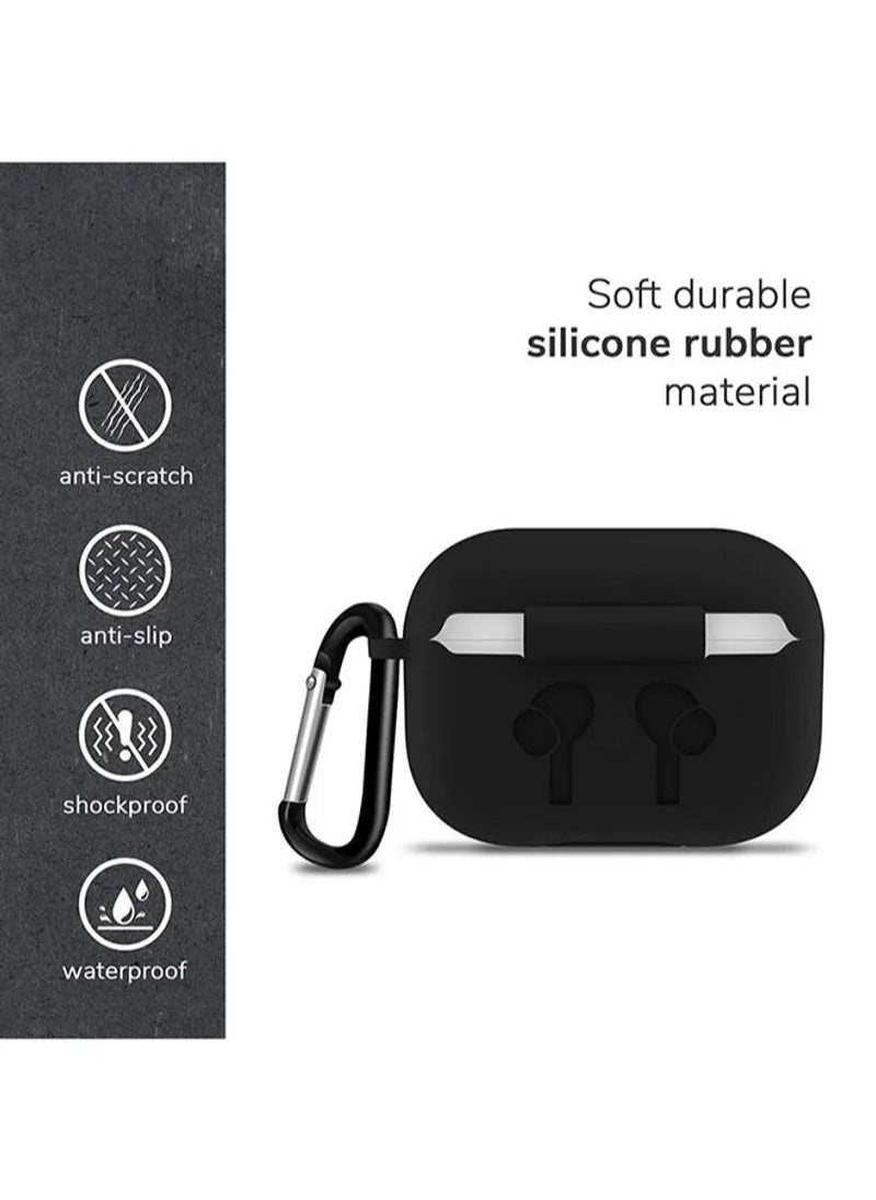 TWEGGON - Apple AirPods Pro Case, Protective Cover Case for AirPods Pro Black - Image 1