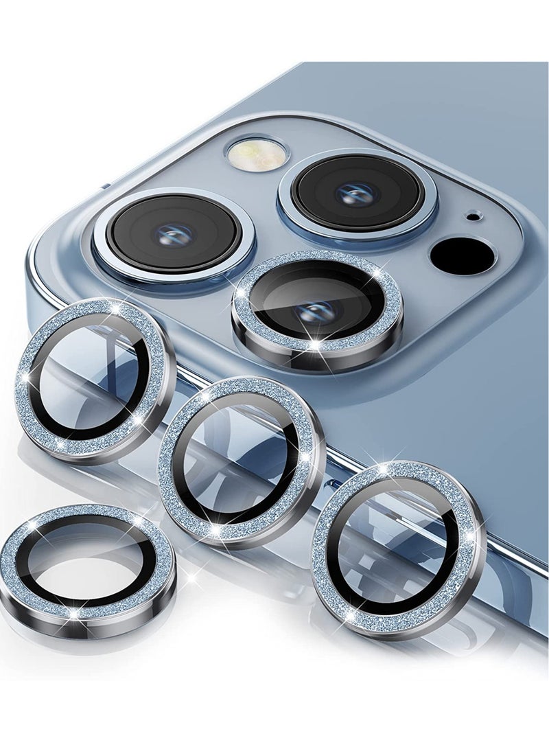 ELTRAZONE iPhone 13 Pro Max (6.7 inch)/ iPhone 13 Pro (6.1 inch) Camera Lens Protector,Anti Scrach HD Tempered Metal Glass Camera Screen Protector - Image 1