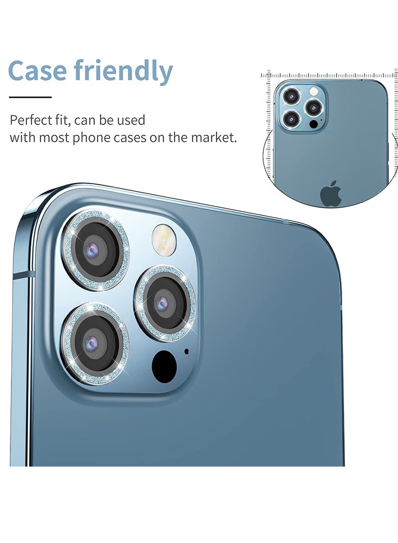 ELTRAZONE iPhone 13 Pro Max (6.7 inch)/ iPhone 13 Pro (6.1 inch) Camera Lens Protector,Anti Scrach HD Tempered Metal Glass Camera Screen Protector - Image 5