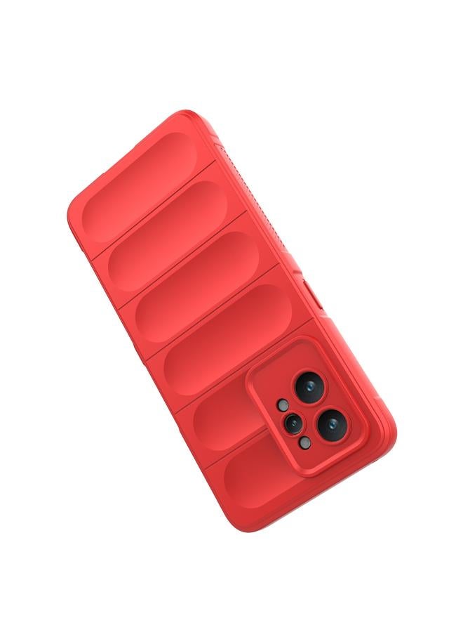 اس-توب جراب Realme GT2 Pro Magic Shield TPU + جراب هاتف من الفلانيل - Image 4