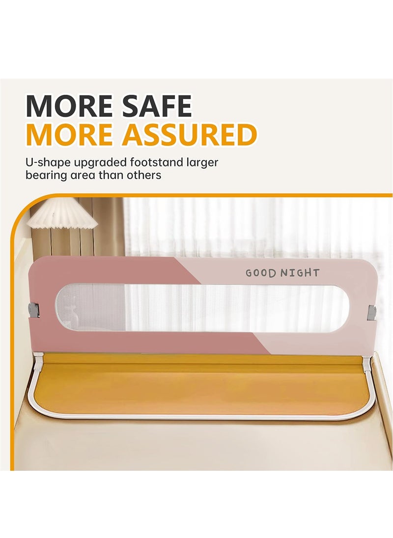 Foldable, Portable Bed Rails Guard Bumper For Kids