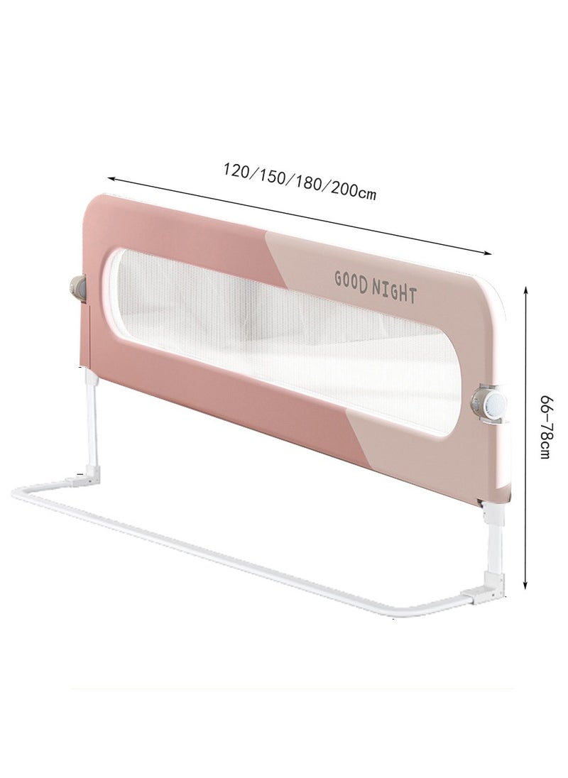 Foldable, Portable Bed Rails Guard Bumper For Kids
