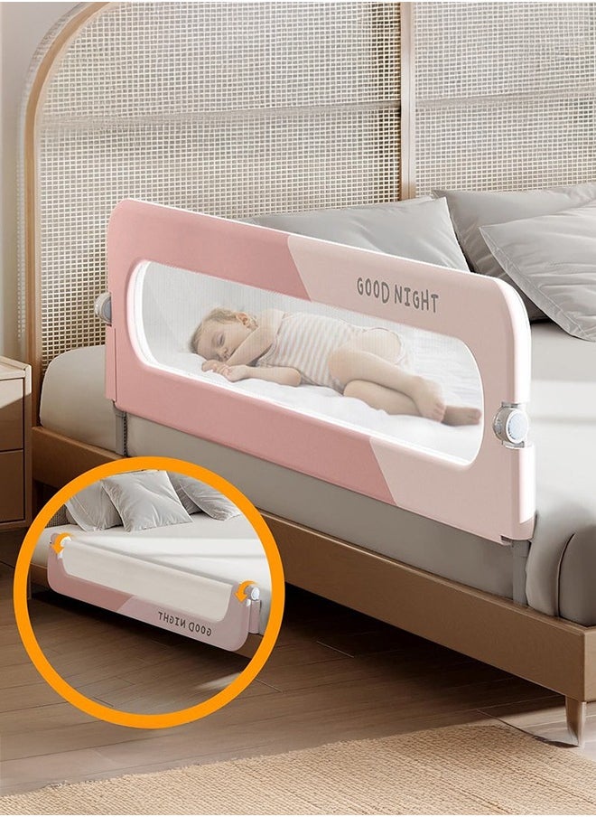XiuWoo Foldable, Portable Bed Rails Guard Bumper For Kids  - Image 1