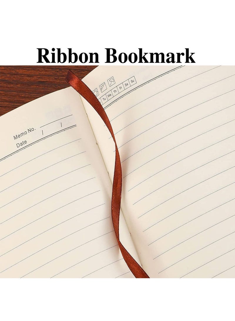 Ruled Journal Notebook, Hardcover Magnetic Clasp Cove, Personal Professional Lined Notebooks, With Pen Loop，360 Pages,Medium 5.6 X 8 Inches, 120 Gsm Thick Paper Gifts （navy Blue） - Image 2