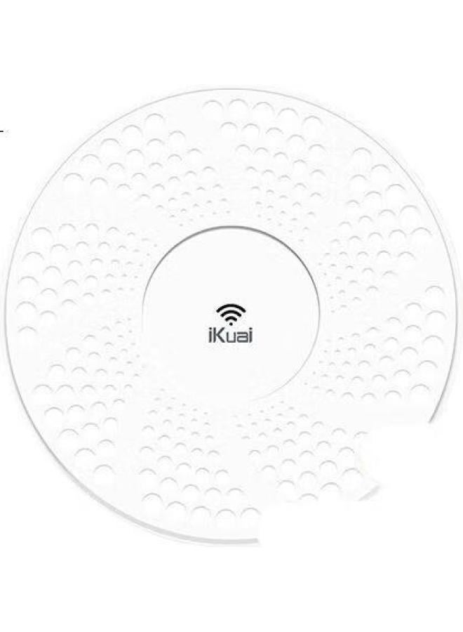 Ikuai Ceiling-Mounted Ap 2.5G Port, Wifi 6 Wireless Ap, Ax6000 With Built-In 4 Antennas, 160Mhz, 6000M Wireless Speed, Supports Ac Management/Poe Power Hx6000 - Image 2