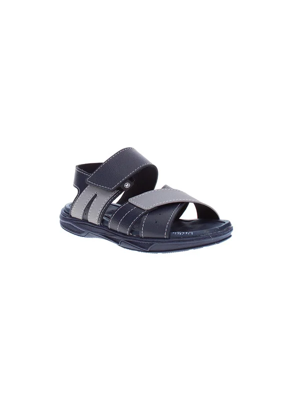 موليكينهو Molekinho Boys Sandals With Back Strap Navy | Made In Brazil