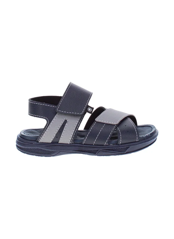 موليكينهو Molekinho Boys Sandals With Back Strap Navy | Made In Brazil