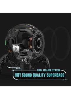Gravastar Gravastar G1 Mars Pro Bluetooth Speaker Special Edition Shark 14 Metallic Gray  - Image 5