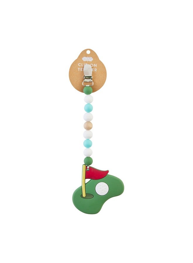 mud pie Golf Clip On Teether