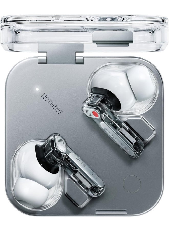 Nothing Ear (3) Wireless Earbuds, Adaptative Noise Cancelling In-ear Headphones with LDAC Hi-Res, Super Mic, IP54, Quick charge, Up to 38 hours of Battery Life, Android and iOS Compatible
