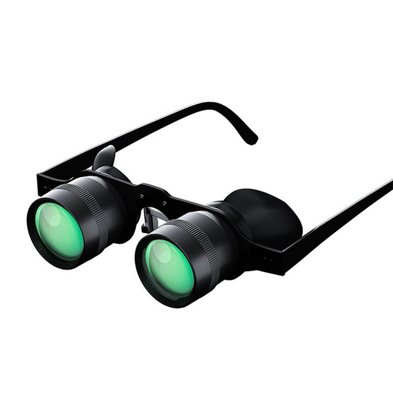 Fishing Binoculars Hands-Free Fishing Binoculars Portable Telescope Focal Length Adjustable for Bird Watching, Sports, Concerts, Theater, and Sightseeing - Image 1