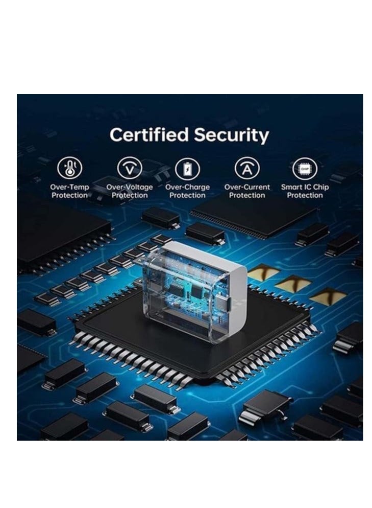 Broadonyx Extension cord Power Strip 30W type C Electrical Plug Sockets 2 Way USB-C 1.8M Extension Cord Black - Image 5