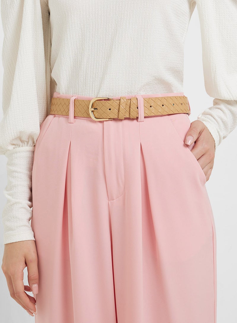 Ginger Weave Textured Belt  - Image 3