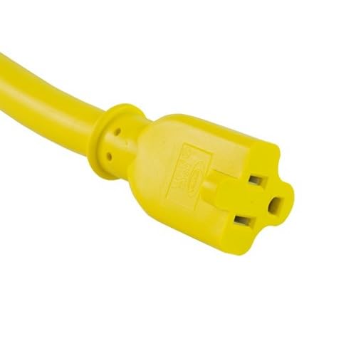 Conntek 17202 L5-30P to 5-15R Pigtail Adapters, Yellow, 1.5 Feet - Image 3