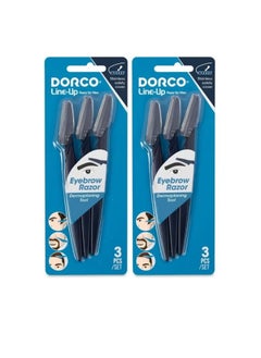 DORCO Orco Lineup Razor For Men The Ultimate Grooming Tool For Mustache Beard (2 Packs) 
