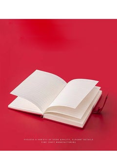 LYNLYN Refillable Writing Journals Notebook,A5 Ruled Magnetic Faux Leather Hardcover Notebook for Men and Women, Great Gift for Business School Travel Personal  - Image 3