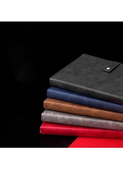 LYNLYN Refillable Writing Journals Notebook,A5 Ruled Magnetic Faux Leather Hardcover Notebook for Men and Women, Great Gift for Business School Travel Personal  - Image 4