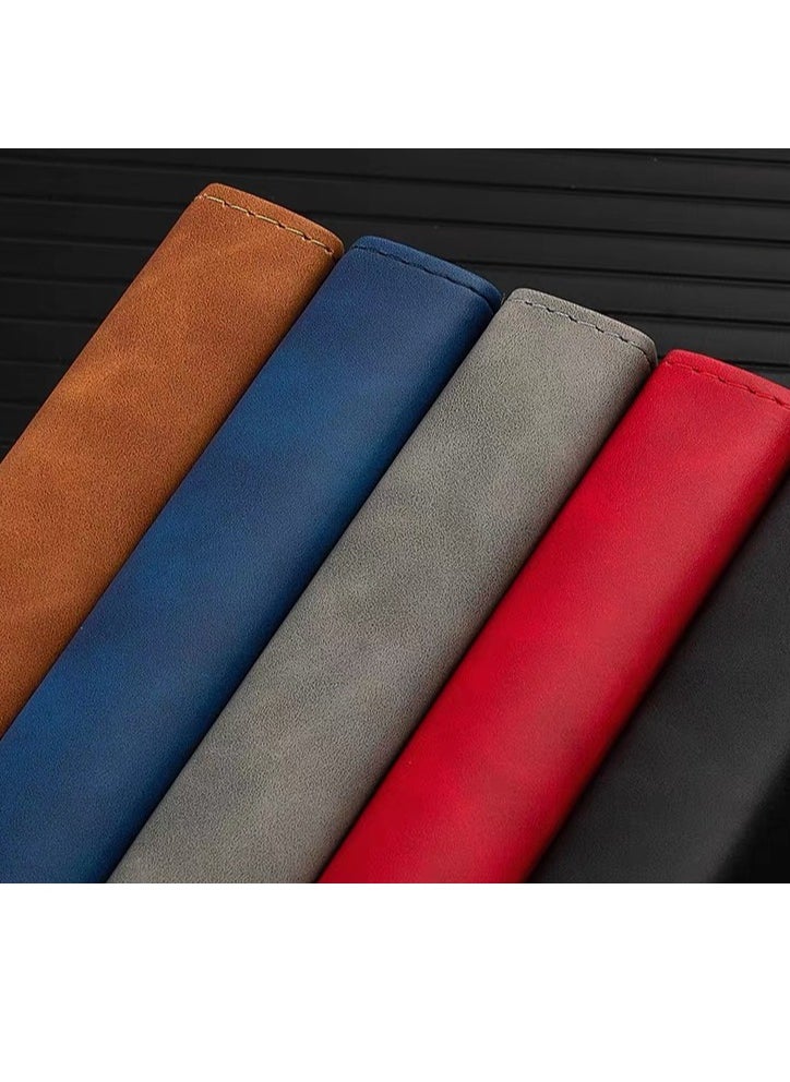 LYNLYN Refillable Writing Journals Notebook,A5 Ruled Magnetic Faux Leather Hardcover Notebook for Men and Women, Great Gift for Business School Travel Personal  - Image 5