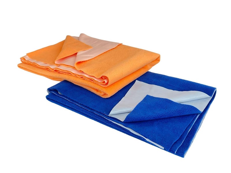 Smartpack SMART PACK Baby Dry Sheet Extra Absorbent Quick Dry Sheet for Baby Baby Bed Protector Waterproof Baby Sheet Extra Large Size 100x140 CM Pack of 1  - Image 1