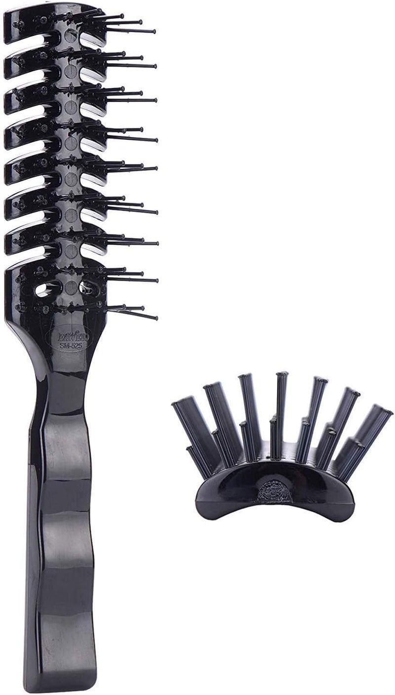 PERFEHAIR Mens Vented Hair Brush for Blow Drying Anti Static Vent Hairbrush for Styling Fine Curly Wavy Wet or Dry Hair