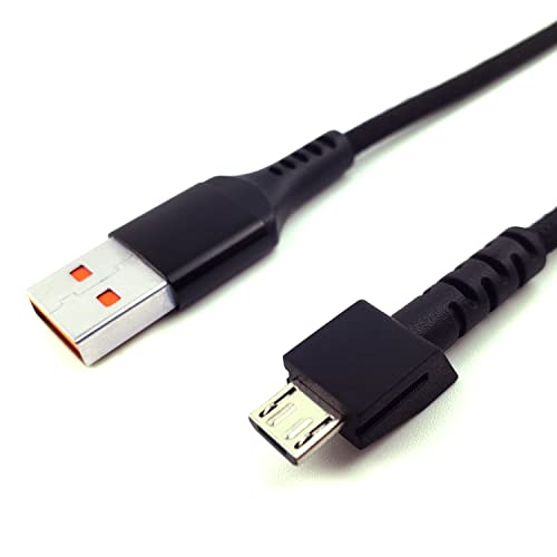 REEYEAR Braided USB Fast Charger Cord Fits for Razer Viper Ultimate/Naga Pro 20000 DPI/DeathAdder V2 pro/Razer Basilisk Gaming Mice,4.9Ft Charging Cord for Razer Wireless Gaming Mouse Charging Dock - Image 1