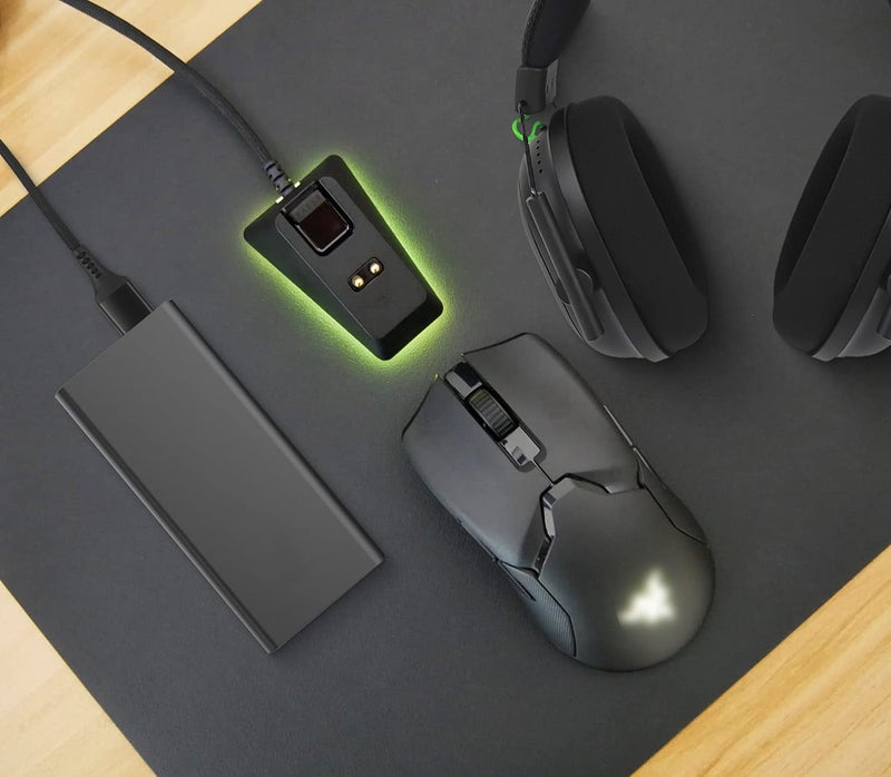 REEYEAR Braided USB Fast Charger Cord Fits for Razer Viper Ultimate/Naga Pro 20000 DPI/DeathAdder V2 pro/Razer Basilisk Gaming Mice,4.9Ft Charging Cord for Razer Wireless Gaming Mouse Charging Dock - Image 4