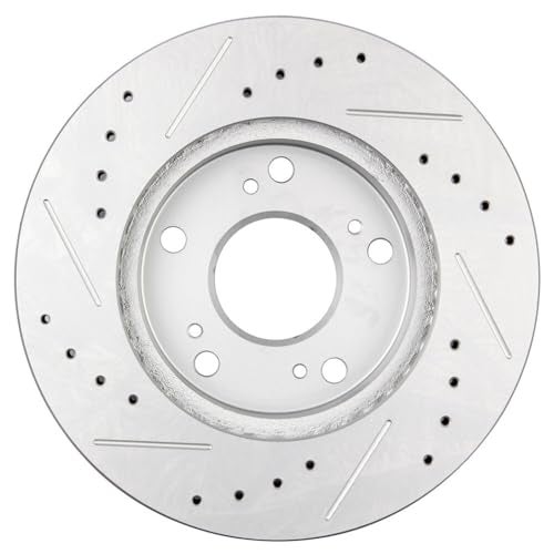 ECCPP D465-7345 31311 Front 2pcs Brake Rotors + 4pcs Pads Fit For Honda Civic 2006-2011 Brake Kit - Image 3