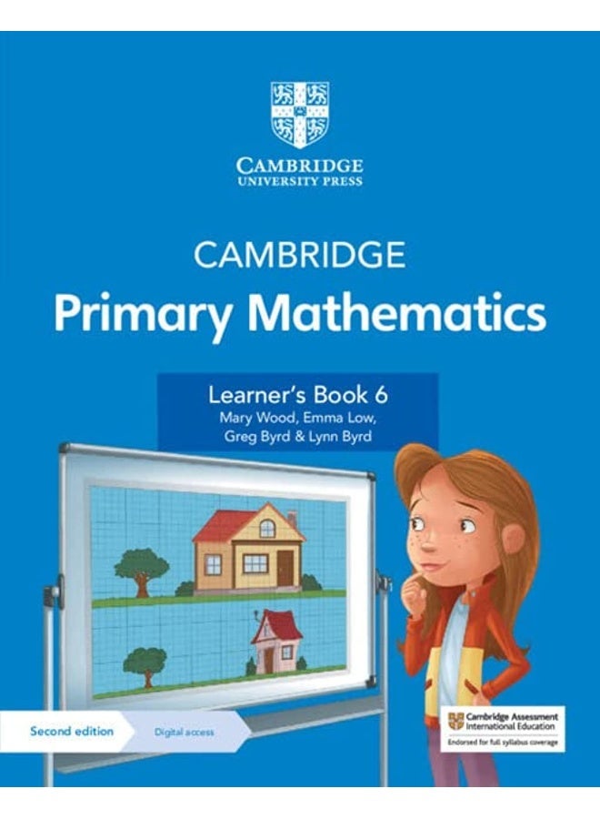 Cambridge University Press Primary Mathematics Learner's Book 6 with Digital Access (1 Year)