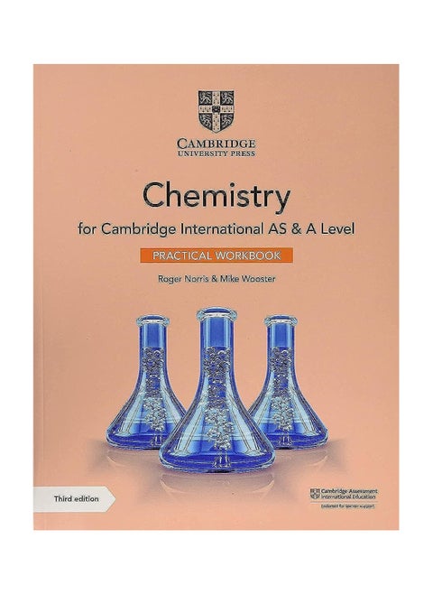 Cambridge International AS & A Level Chemistry Practical Workbook Paperback