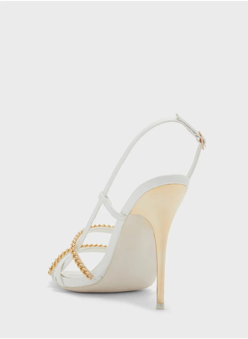 PUBLIC DESIRE Cleopatra Wf High Heel Sandals