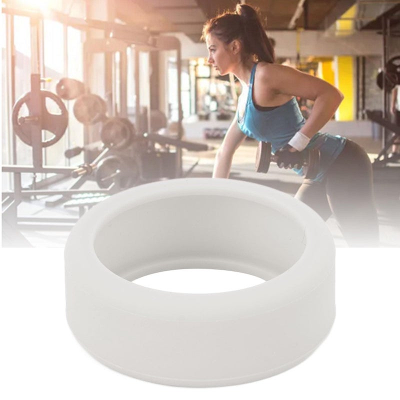 Zunate Silicone Ring Cover, Elastic Ring Cover for Smart Rings, Silicone Ring Protector, Scratch Wedding Band Ring Cover for Men Woman (Grey) - Image 2