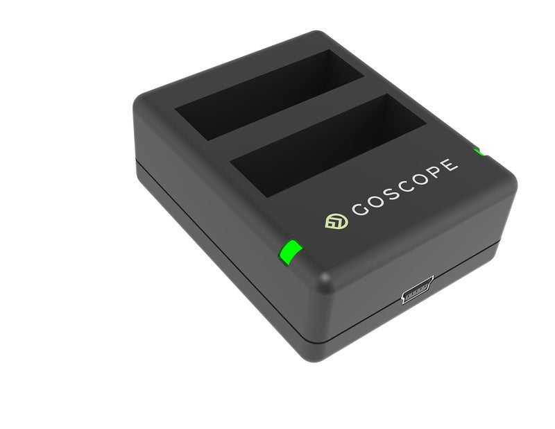 GOSCOPE HERO4 Dual Charging Dock + Spare Battery - HERO4 / HERO4 Black / HERO4 Silver / HERO4 White - Image 3