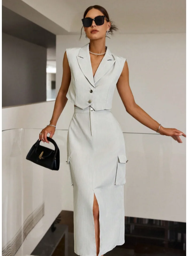 SIMPLEE Women's 2-Piece Outfit Set - Matching Top & Pants for Stylish Look