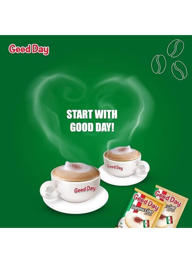 Good Day Cappuccino Italian Style Instant Coffee Mix - 10 Sachets - Image 3