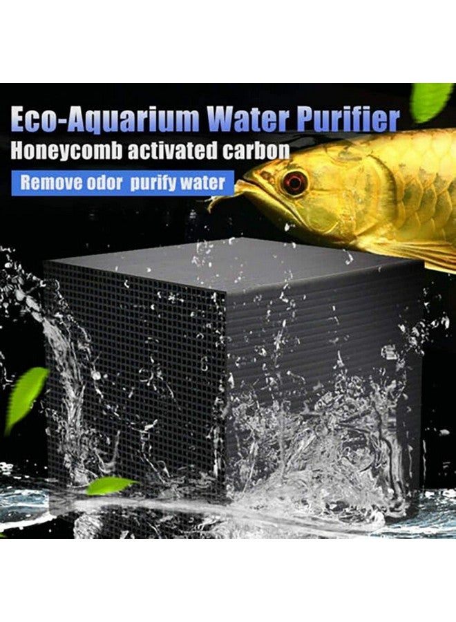 ELEDUCTMON Eco-Friendly Aquarium Water Purifier Cube Filter with Activated Carbon - Ultra-Strong Filtration for Fish Tanks, Ponds & Water Purification - Image 2