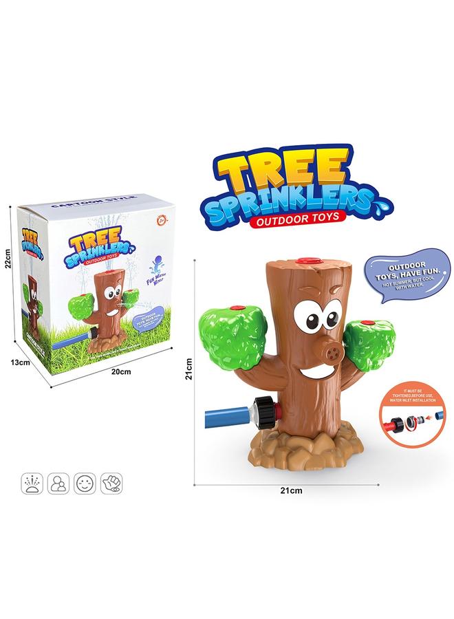 الأزرق جي دبليو <تصدير إلى أوروبا> رذاذ الماء الدوار الجذع في الصيف بركة في الهواء الطلق حديقة الأطفال للعب في الماء لمدة 8 سنوات - Image 1